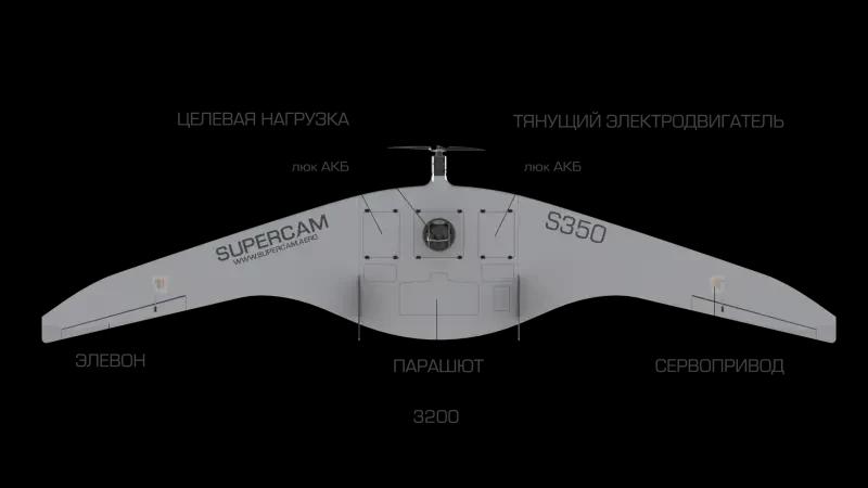 Разведывательный БПЛА Supercam S350M: повышенные характеристики и новые функции