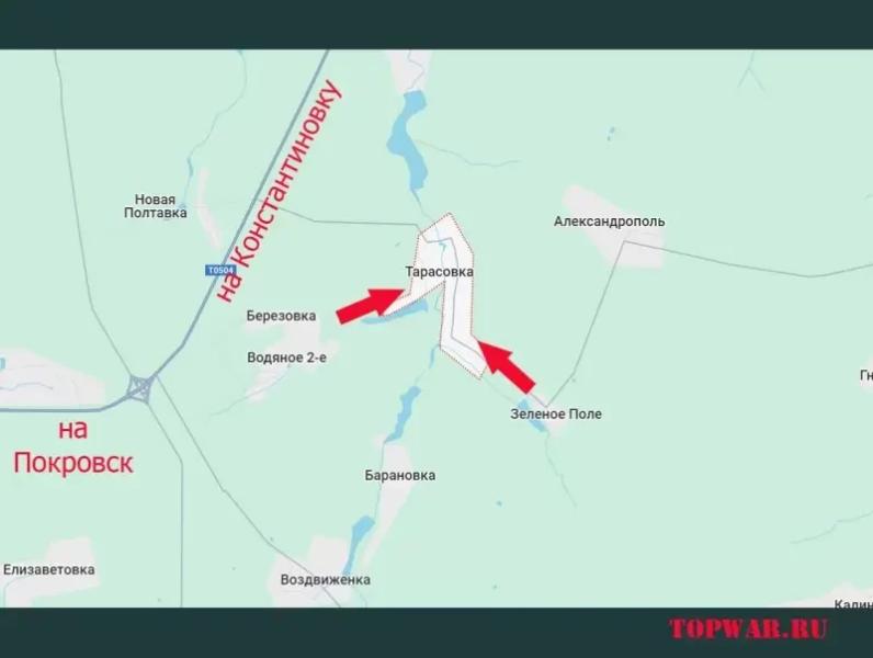 ВС РФ вошли в Тарасовку на фоне заявлений спикера группировки ВСУ «Хортица» о том, что «армия России начала выдыхаться под Покровском»