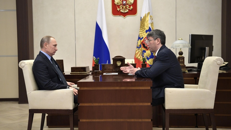 Путин в среду примет главу Бурятии