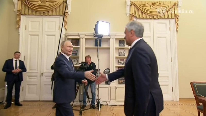Путин встретился с Матвиенко
