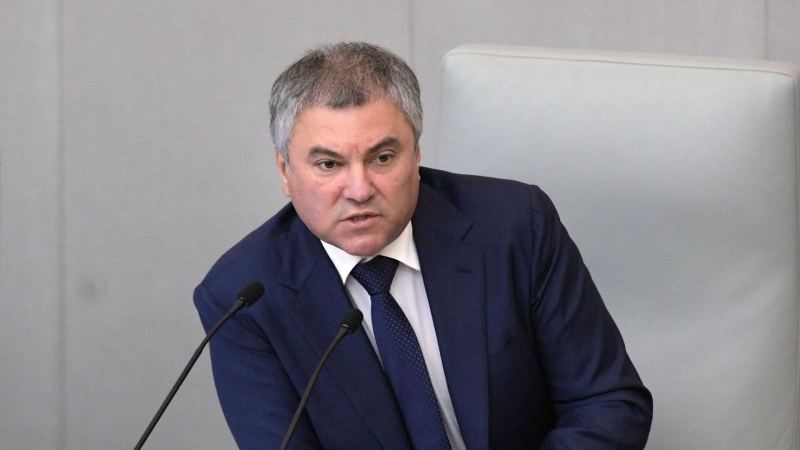 Путин встретился с Володиным