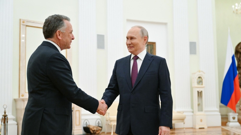 В Кремле раскрыли подробности встречи Путина и Уиткоффа