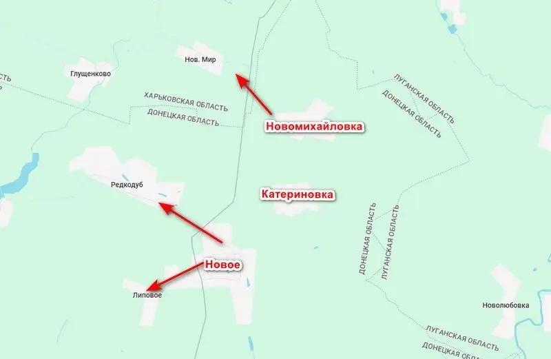 ВС РФ продвинулись на Красно-Лиманском направлении, освободив село Новомихайловка