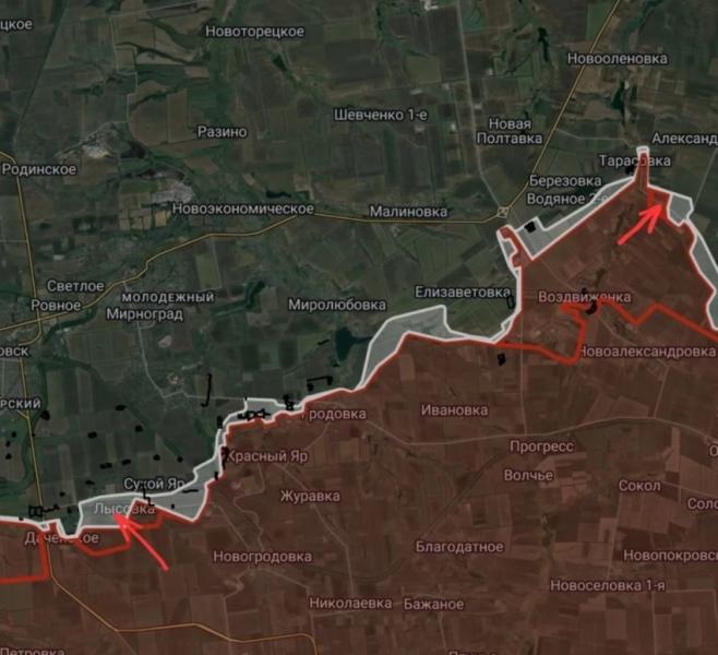 ВС РФ ведут ожесточённые бои в Успеновке на Красноармейском направлении: свежие данные на 26.04.2025