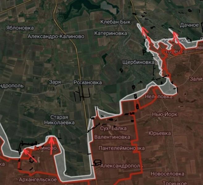 ВС РФ ведут ожесточённые бои в Успеновке на Красноармейском направлении: свежие данные на 26.04.2025