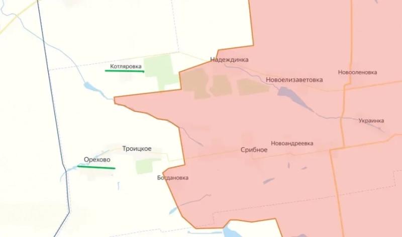 ВС России активизировали наступление на линии фронта в районе Красноармейска (ДНР)
