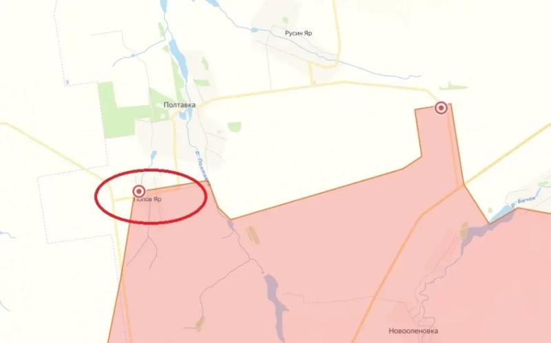 Прорыв ВС РФ к Константиновке: под контроль наших войск перешло село Попов Яр