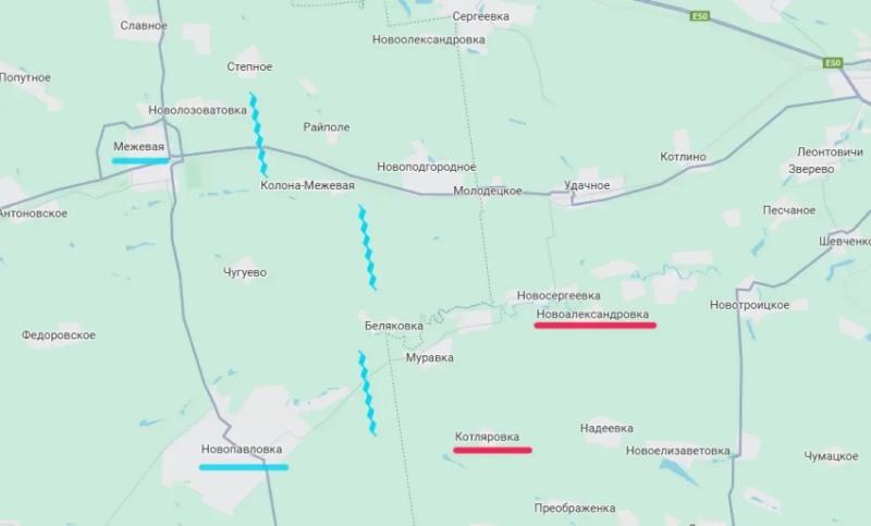 Противник перебрасывает силы 67-й омбр к Межевой и Новопавловке в попытке удержать под контролем границу Днепропетровской области