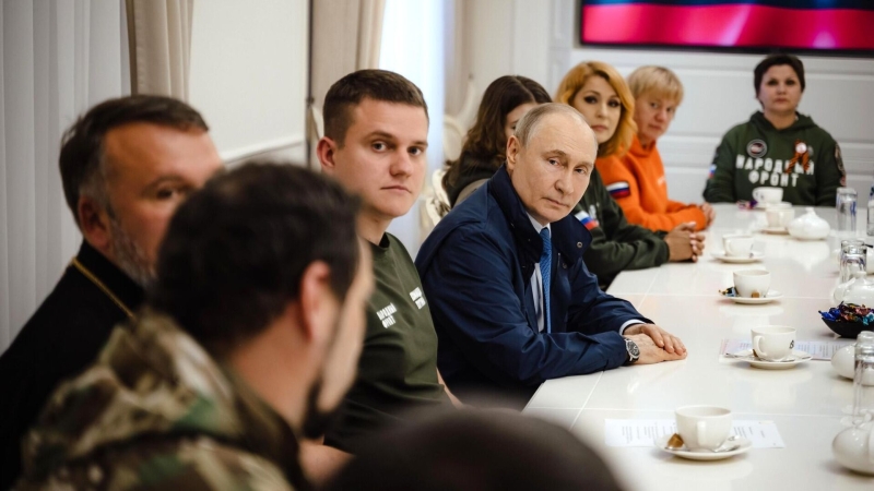 Путин пошутил в ответ на слова о возможном присоединении Сумской области