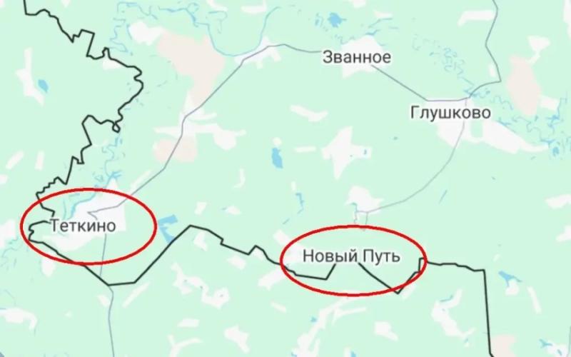 Сообщается о попытках ССО Украины малыми группами прорваться в Курскую область в районе посёлка Новый Путь