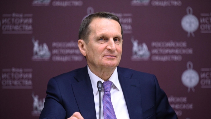 Соперники вынашивают планы о смене власти в России, заявил Нарышкин