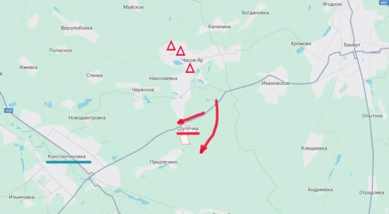 Украинские эксперты: Взяв высоты Часова Яра, русские устремились к Константиновке