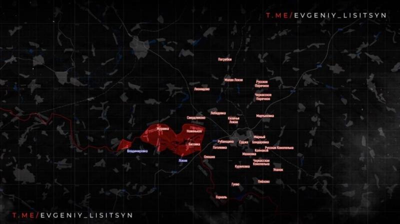 В приграничье Курской области сохраняется напряженная обстановка: карта боевых действий по состоянию на 18.05.2025