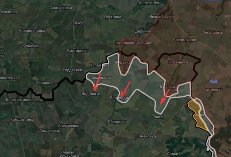 В приграничье Курской области сохраняется напряженная обстановка: карта боевых действий по состоянию на 18.05.2025