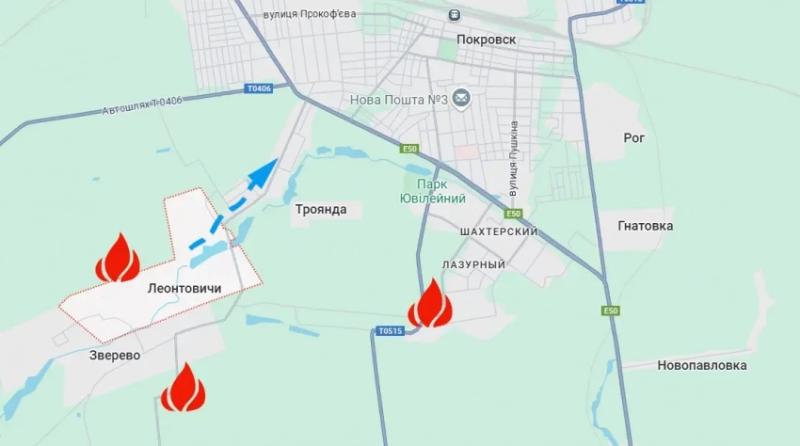 Войска генерала Драпатого в ночь на 9 мая попытались воспользоваться перемирием и атаковали под Покровском, в итоге потеряли позиции в Леонтовичах