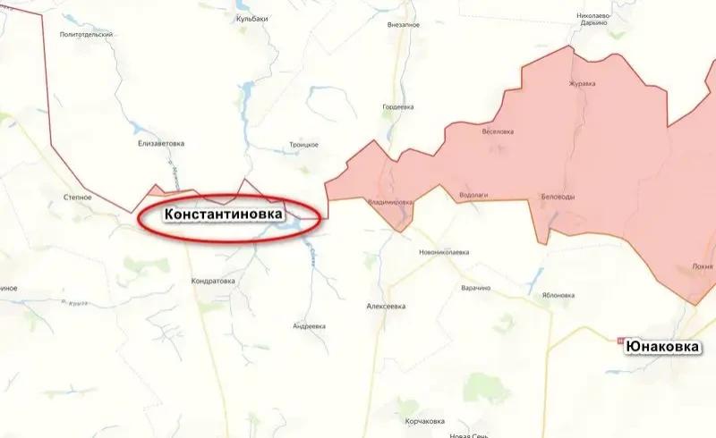 ВС РФ вошли в Сумскую область ещё на одном участке, взяв под контроль село Константиновка