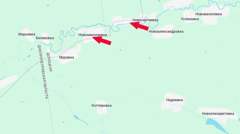 ВС РФ выбили врага из большей части Новониколаевки, перед ВСУ маячит перспектива обороны в чистом поле