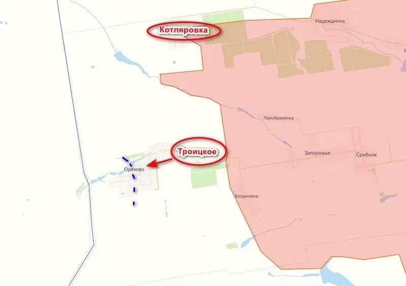 ВС РФ взяли село Троицкое к юго-западу от Покровска: до Днепропетровской области осталось не более двух километров
