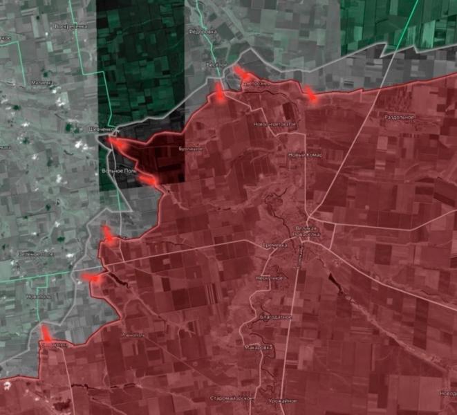 ВСУ вновь пытаются захватить Тёткино, ожесточённые бои идут в приграничье Курской области: свежие данные на 10.05.2025