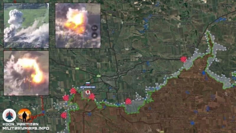 ВСУ вновь пытаются захватить Тёткино, ожесточённые бои идут в приграничье Курской области: свежие данные на 10.05.2025