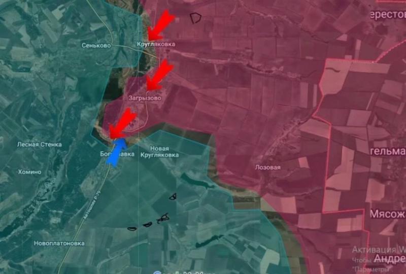Бойцы ВС РФ начали ожесточённые бои в районе Гродовки на Покровском направлении: карта боевых действий в зоне СВО от 18.06.2025