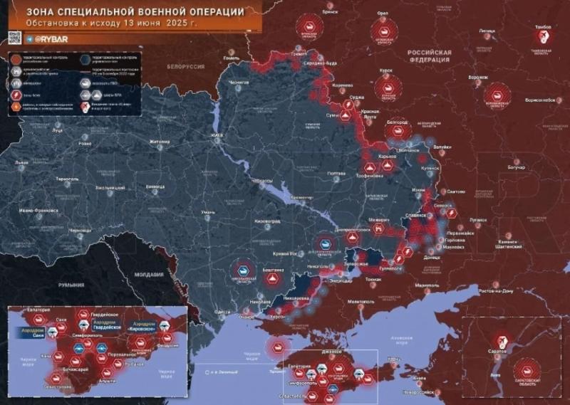 Ожесточённые бои на Покровском направлении идут на нескольких участках: свежие данные на 14.06.2025