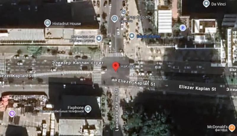 Прилёт десятка ракет по одному центральному кварталу Тель-Авива - вероятно, американцы не подключились к перехвату