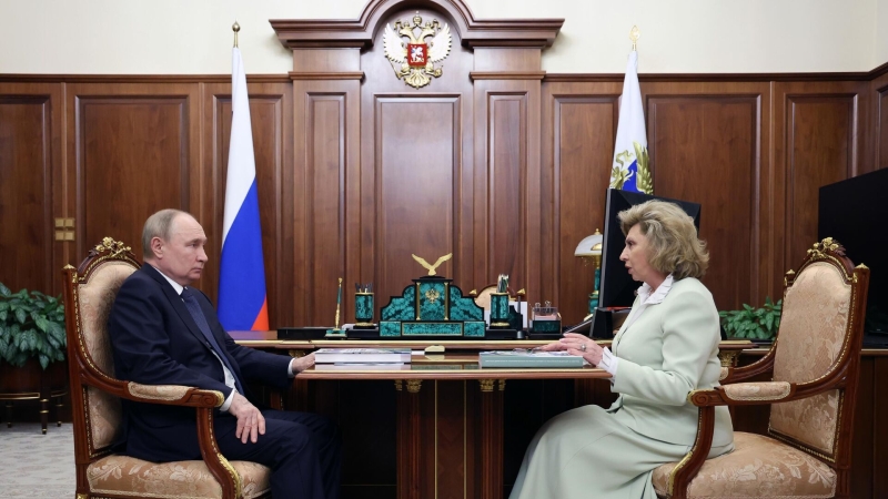 Путин проведет встречу с Москальковой во вторник