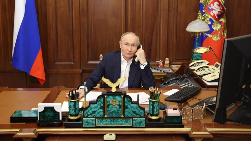 В Кремле прокомментировали телефонный разговор Путина и Трампа
