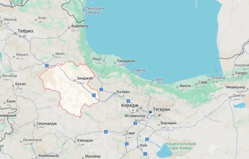 В КСИР заявили о сбитом американском разведывательном БПЛА к югу от Каспийского моря