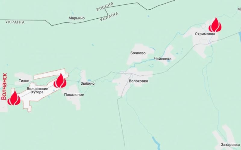 ВС РФ изрядно потрепали подразделения «Кракена» в районе Волчанска, противник запрашивает у командование резервы для обороны Волчанских Хуторов