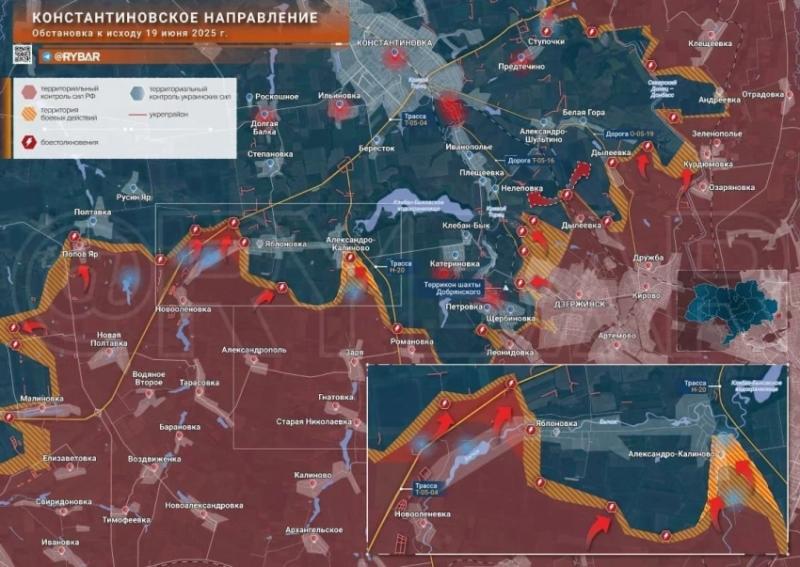 ВС РФ мощно продвигаются на Покровском направлении: свежие данные на 20.06.2025