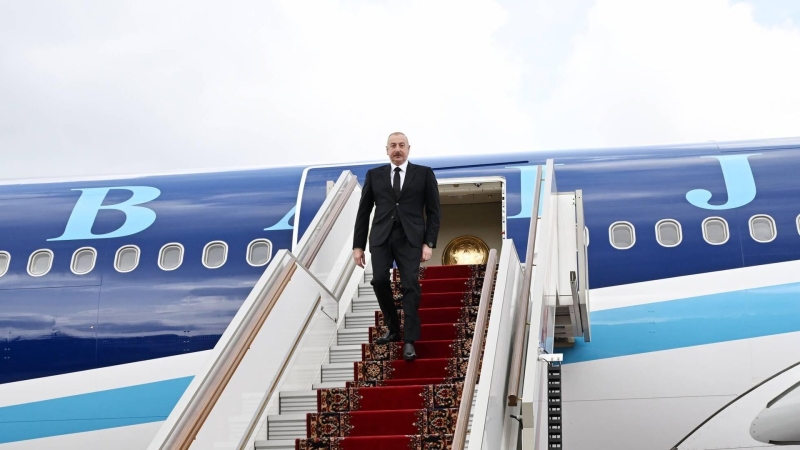 Алиев прибыл в Москву на переговоры с Путиным