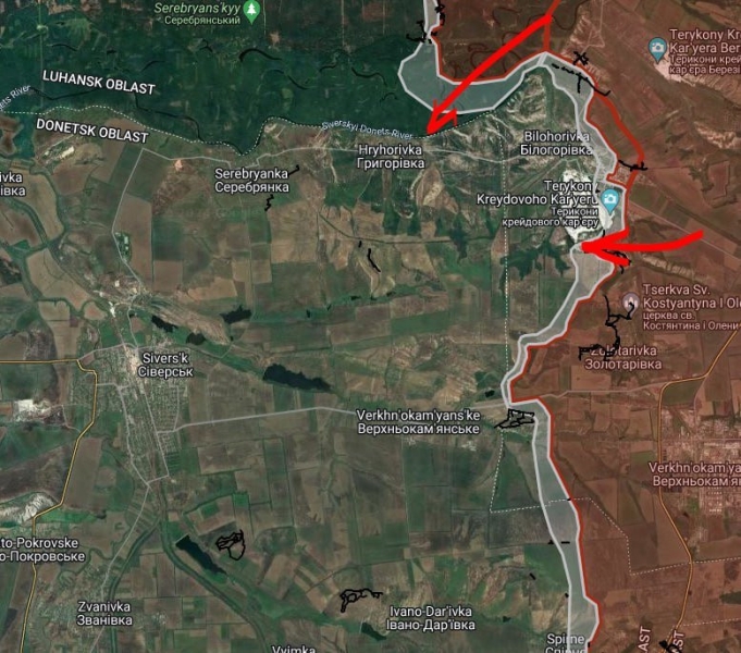 Главные события СВО на сегодня. Карта боевых действий на Украине на 27 мая 2024 года, армия России наступает