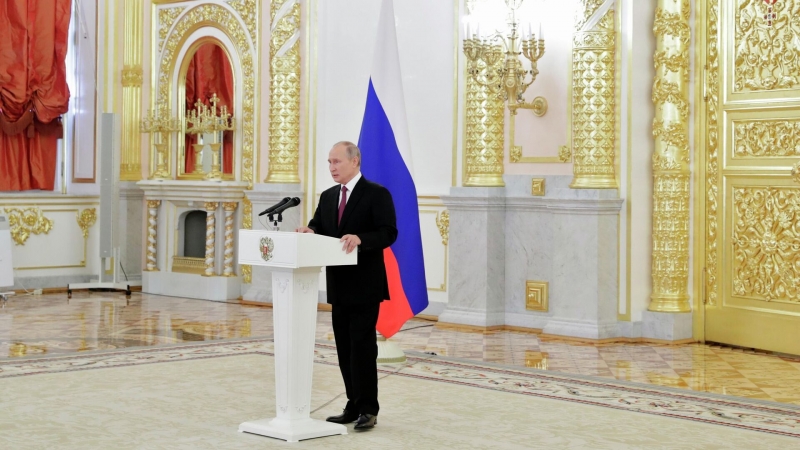 Путин на этой неделе примет верительные грамоты у иностранных послов