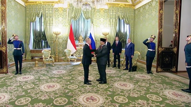 Путин в четверг проведет переговоры с президентом Индонезии