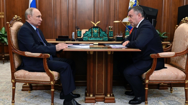 Путин встретится с губернатором Иркутской области