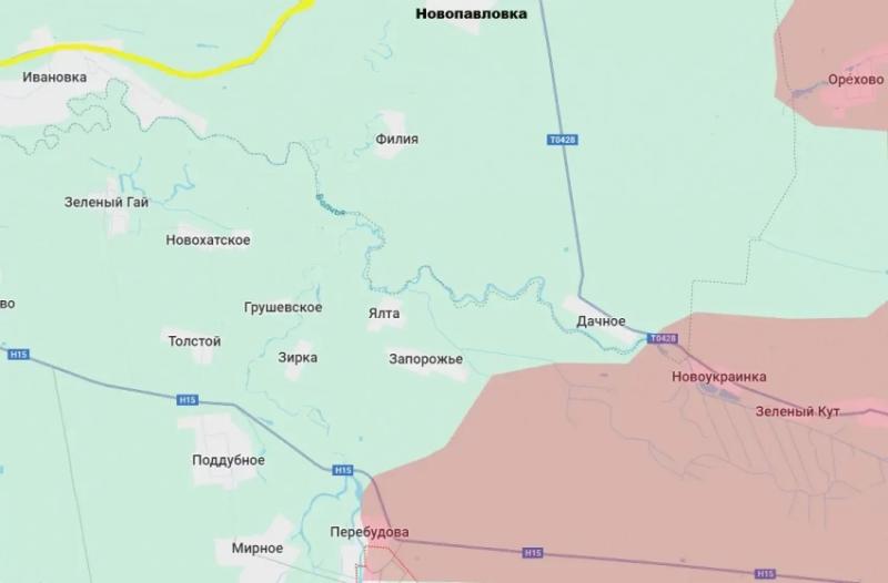 Российские войска освободили восточную часть села Перебудова и подошли к посёлку Запорожье у границы с Днепропетровской областью