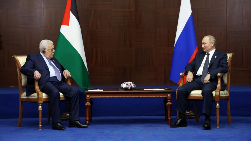 В Кремле не смогли назвать дату будущей встречи Путина и Аббаса