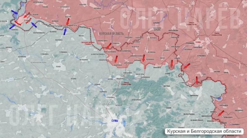 ВСУ за сутки шесть раз пытались прорваться в Тёткино и Новый Путь: свежие данные из Курской области на сегодня, 21.06.2025